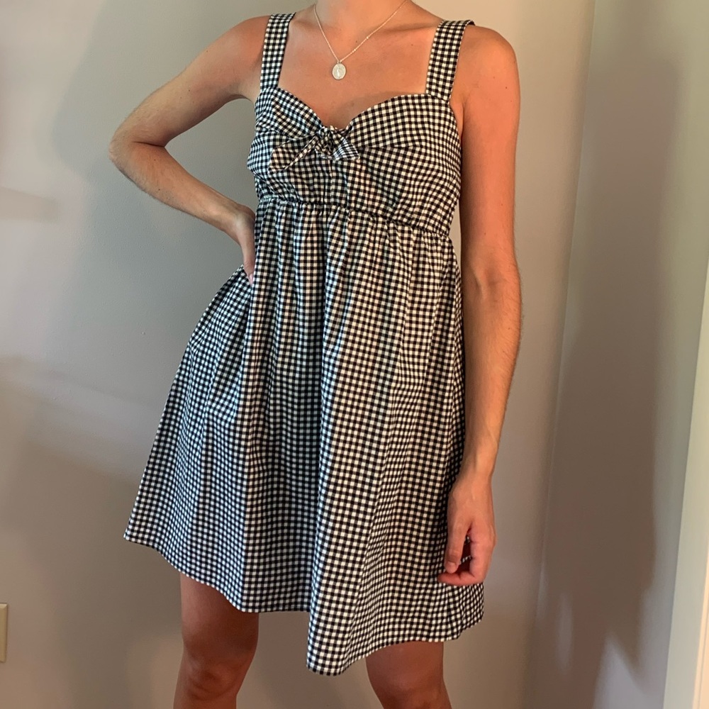 Houndstooth dress